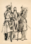 Paul JOUVE (1878-1973) - Three Tuaregs standing 1933